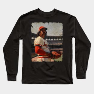 Al Hrabosky (The Mad Hungarian) in St. Louis Cardinals Long Sleeve T-Shirt